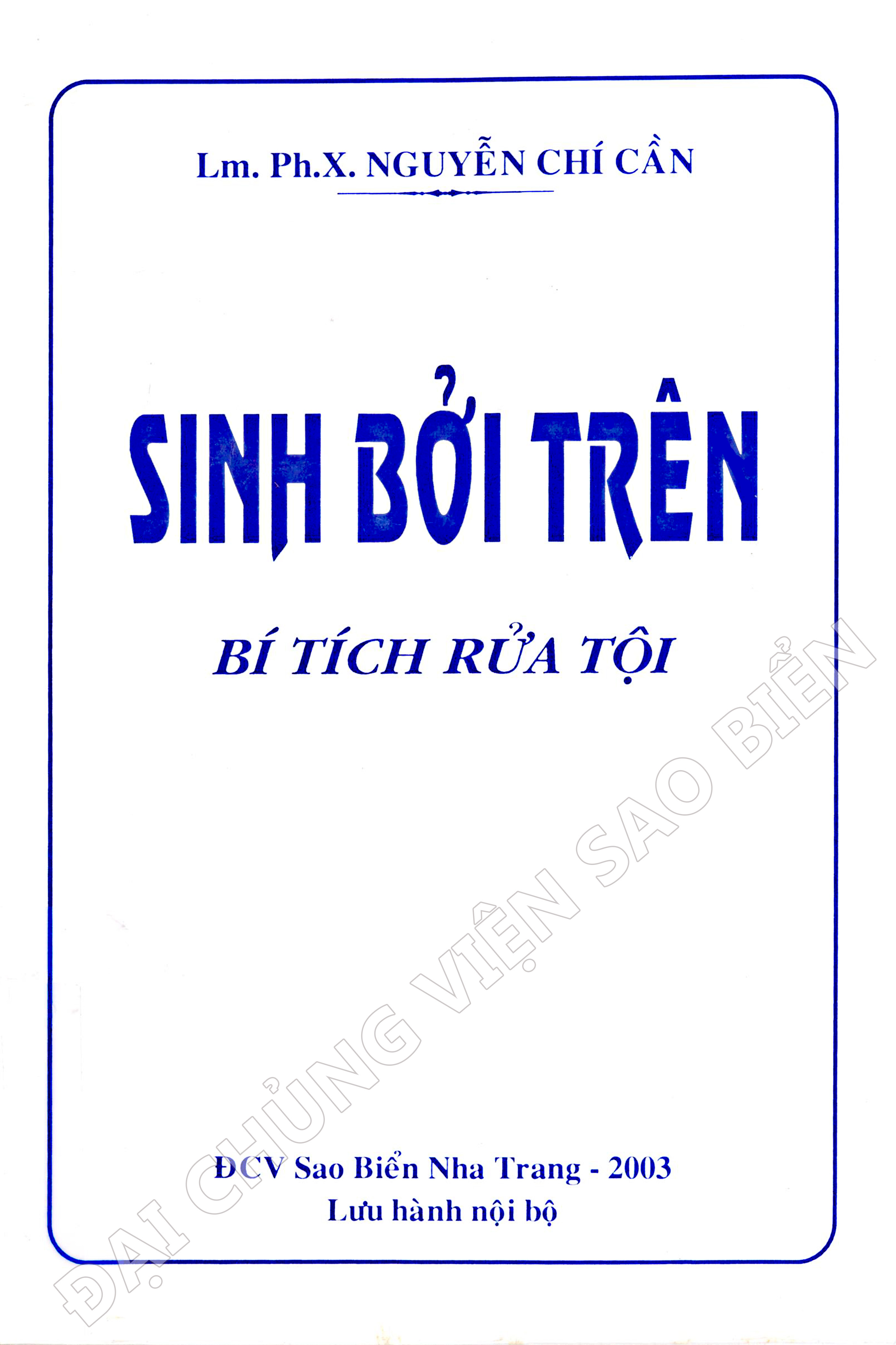 Sinh Bởi Ơn Trên